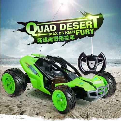 2.4G 1:16 high speed 25km/h Remote Control 4WD big wheels crawler Vehicle Electric Off-road Buggy desert RC Car toy gift