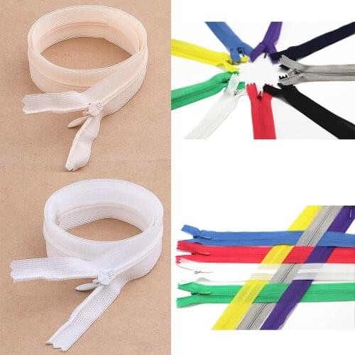 20pcs Nylon Coil Zippers for Tailor Sewing Crafts Nylon Zippers Bulk Multicolours Colors Z7