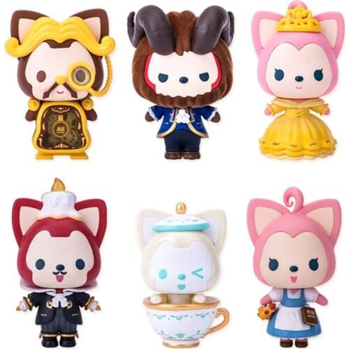 Alis Fairy Tales Blind Box Rose Secret Realm Series Fox Guess Bag Action Figure Cute Animal Model Kids Gifts Anime Toys Decor