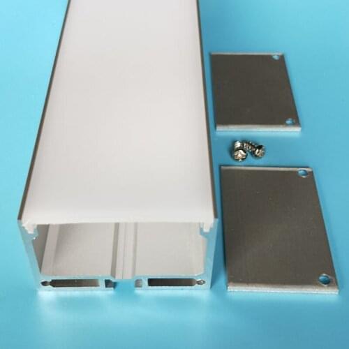 Free Shipping 30M/Lot 2M Aluminum Profile for 5050 3528 5630 LED strips, Aluminum Channel for Home Decoration with Cover