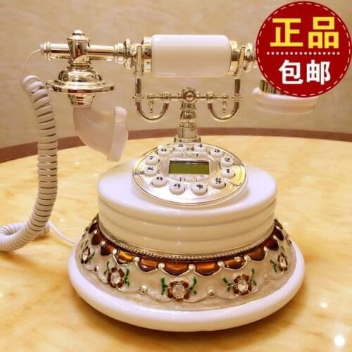 The wireless card telephone American antique European retro fashion household fixed landline Decoration home art rustic phone