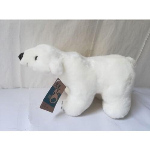Large 32cm white polar bear plush toy cartoon bear soft doll kids toy ,birthday gift b2281