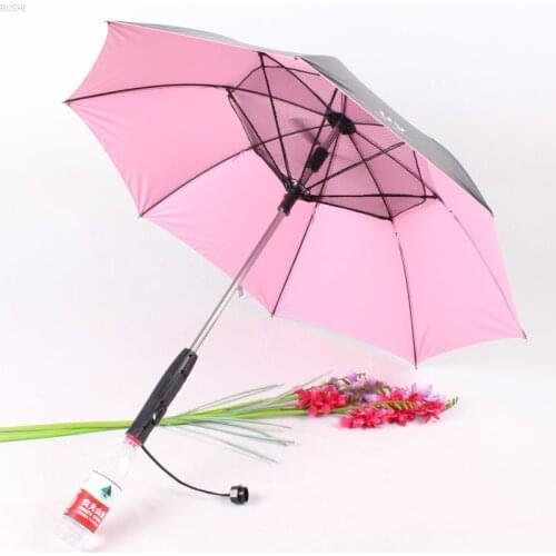 Big umbrella Summer cooler creativity in vogue With the fan mist spray device umbrella sunscreen cooling umbrella spray water