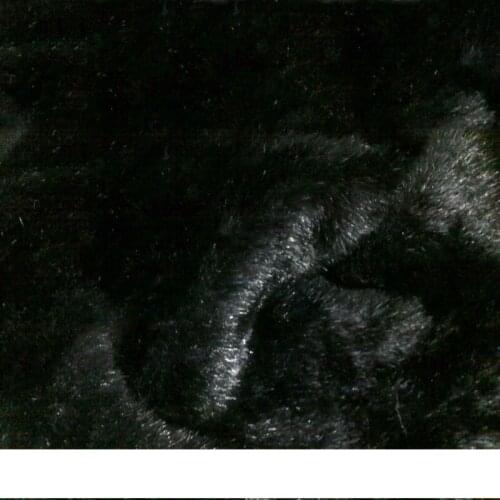 Black mink hair / artificial plush / imitation mink fur/ free shipping