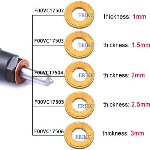 F00RJ01453 0F00VC17502 for BOSCH / Siemens NOZZLE COPPER washer F 00V C17 503 / F 00V C17 504 /F 00V C17 505 10 pcs/ lot