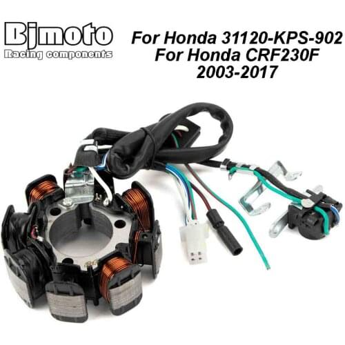Motorcycle Magneto Ignition Stator Coil For Honda CRF230F CRF 230F 230 F 2003 - 2017 2016 2015 2014 2013 2012 2011 2010 2009