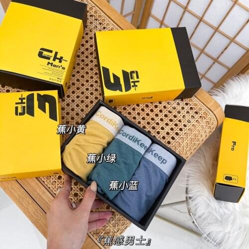 3PCS/Set New High Quality Mens Underwear U Convex Boxers Shorts Sexy Soft Male Panties Plaid Breathable Underpants 50KG-90KG Top