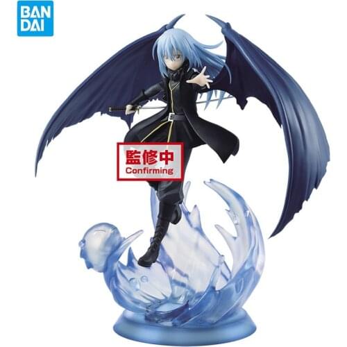In Stock Bandai Original Anime Figure Rimuru That Time I Got Reincarnated As A Slime Action Figure Pvc Model Collectible Toys