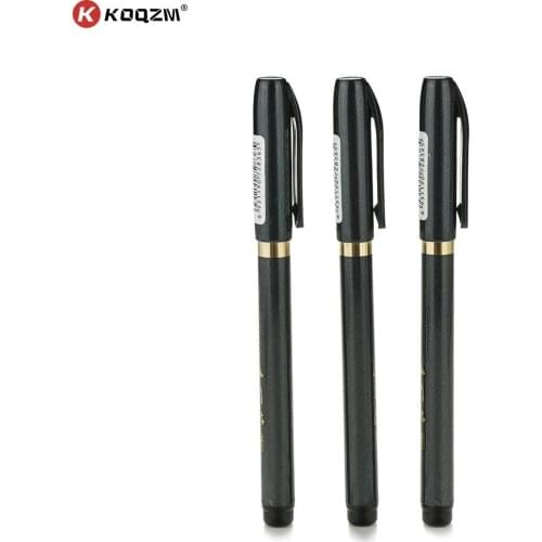Portable Chinese Japanese Calligraphy Brush Pen Sketch Pens Soft Brush Painting Pen Refillable Pigment Ink Brush Marker S/M/L