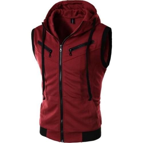 SLACTION Men's Zip Hoodies