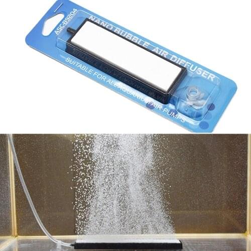 2 Pcs Aquarium Nano Aeration Air Stone Bar Micro Bubble Diffuser for Fish Tank Aquarium Aeration Natural Safe Fish Supplies