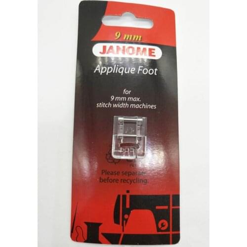 Applique Foot #202086002 For Janome 9mm Max Stitch Width Machine