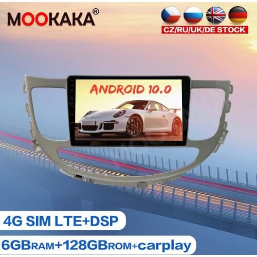 For Hyundai Genesis 2008 - 2012 Android 10.0 6G+128GB Car Multimedia Player GPS Navigation Auto Radio Stereo Recorder Head Unit