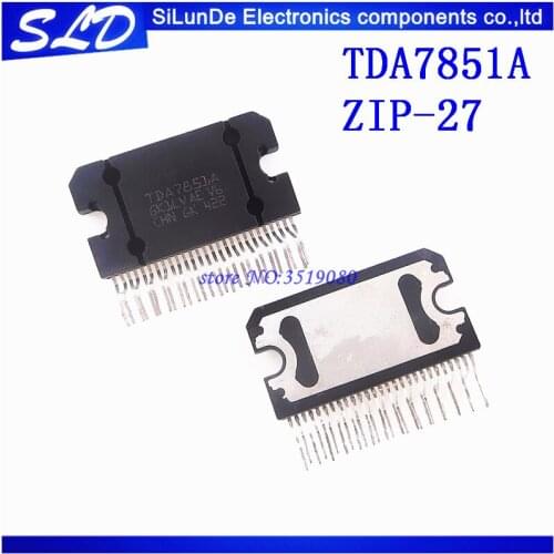 Free Shipping 10pcs/lot TDA7851A TDA7851 ZIP-27 new and original in stock