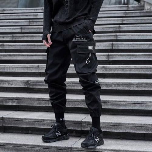 Winter Thicker Men Jogger Pants Techwear Hip Hop Elastic Waist Harem Pants Streetwear Tactical Track Trousters