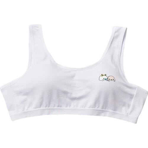 Kids Girls Underwear Sports Bra Vest Children Underclothes Undies Clothes Kids Thin Cup Young Girl Bra