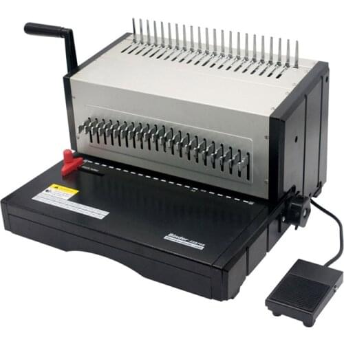 ES8708 A4 size comb binding machine with electric punch