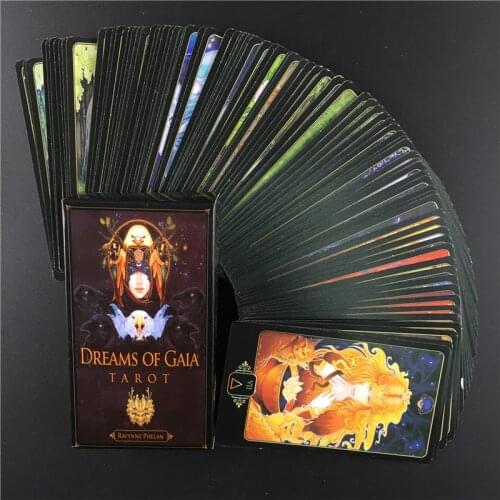 Dreams of Gaia Tarot A Tarot for a New Era Tarot Cards Deck Oracles Electronic Guide Book Game Toy