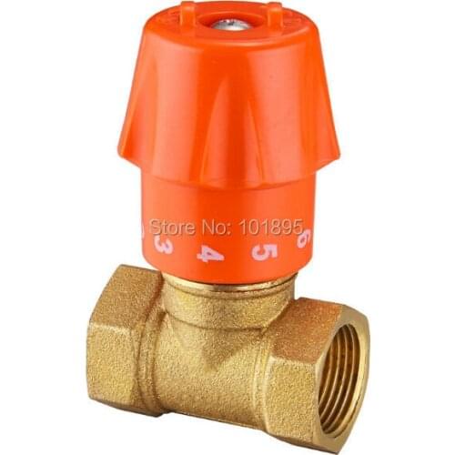 Good Quality DN15 to DN50 of Brass Material Water Flow Regulating Valve