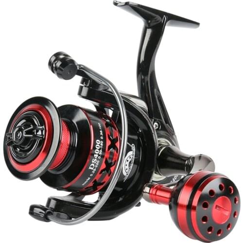 Metal Fishing Reel Spinning Gear Ratio 5.0:1 Handle Spool Saltwater Fishing Accessories 2000-7000 Series Fishing Spinning Wheels