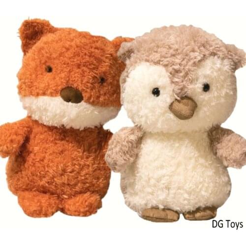 Stuffed cute animals cartoon bunny fox toys