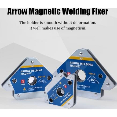 Multi-angle Solder Magnet Holder No Deformation Corrosion Resistance Arrow Magnetic Clamp Welding Fixer
