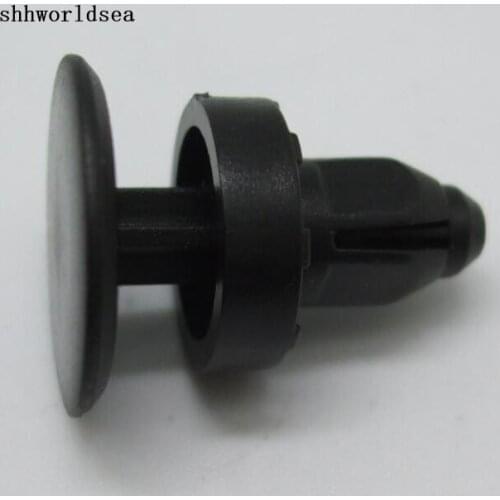 Shhworldsea Free shipping 500pcs POM Black Push-Type Retainer Fastener Clip For Honda 91508-SR3-000
