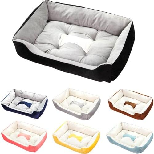 Pet Dog Bed Warming Dog House Soft Material Pet Nest Dog Fall and Winter Warm Nest Kennel For Cat Puppy Animal Supplies