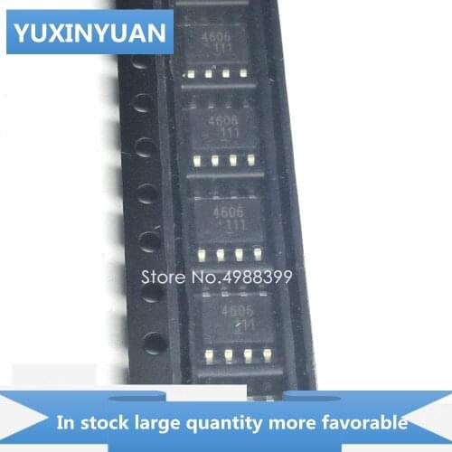 YUXINYUAN 10PCS/LOT MT4606ACTR MT4606 MT 4606ACTR 4606 MT4606AC SOP8 in stock in stock