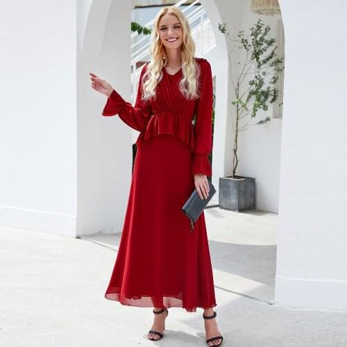 Islamic Clothing Women Muslim Hijab Abai Dubai Abaya Tassel Waist Long Dress Turkey Aid Dubai Islam Robe Abaya Moroccan Kaftan