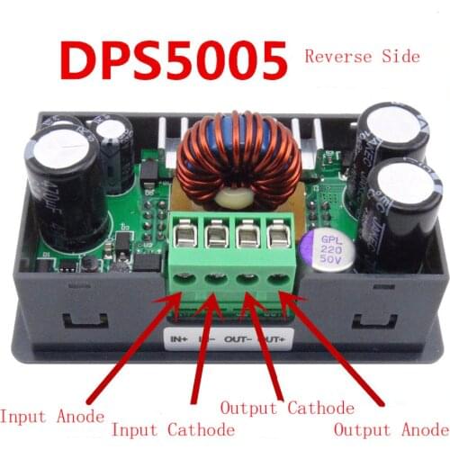 LCD converter Adjustable Voltage meter Regulator 50V5A Programmable Power Supply Module Buck Voltmeter Ammeter Current tester