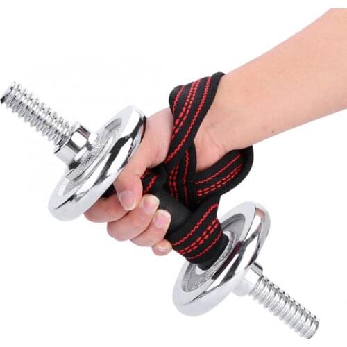 1pair Weight Lifting Wrist Guard Soft Nylon Weightlifting Straps Wrist Brace Gym Training Support Hand Palm Protective Belt Band