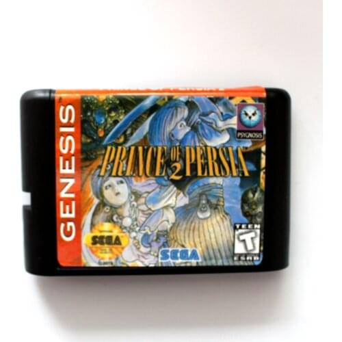 Prince Of Persia 2 16 bit SEGA MD Game Card For Sega Mega Drive For Genesis