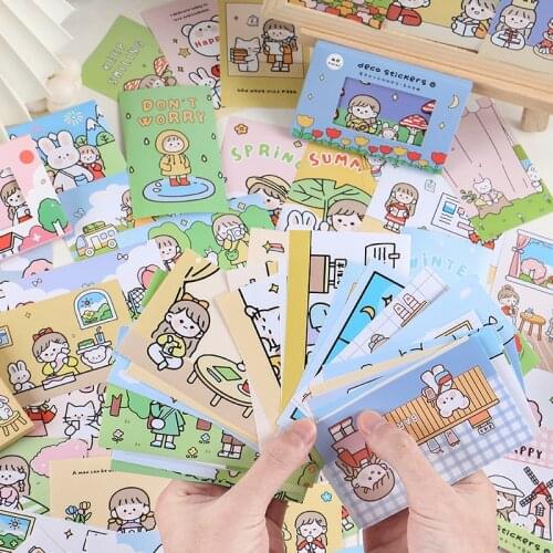 4packs/LOT love song series stationery sticker Creative decoration DIY paper sticker