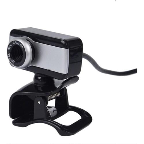 50MP HD USB2.0 Webcam Computer Network Live Video Head Camera Free Drive 360 Degrees Rotary with Mic for PC Laptop Desktop