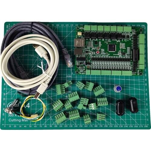 CNC mach3 6-axis motion control system USB + Ethernet network port integrated board engraving machine stepper motor controller