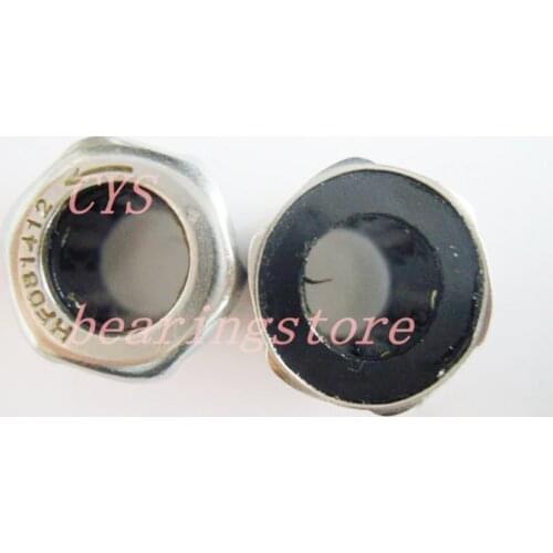 8X14X12mm 8mm shaft hexagon head HF081412 FC-8 One Way Drawn Cup Needle Bearing / Clutch