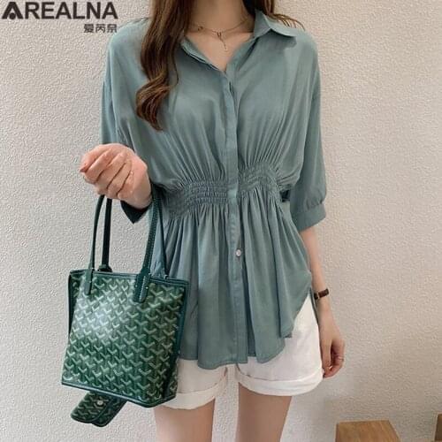 AREALNA Blouses With Elastic