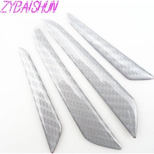 Car Stickers Door Protector Door Side Edge Protective Covers Stickers for Mitsubishi ASX Outlander Lancer Evolution Pajero