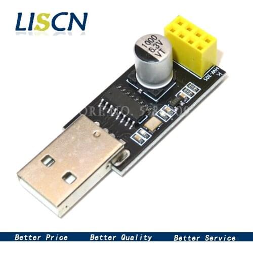 CH340 USB to ESP8266 ESP-01 Wifi Module Adapter Computer Phone Wireless Communication Microcontroller