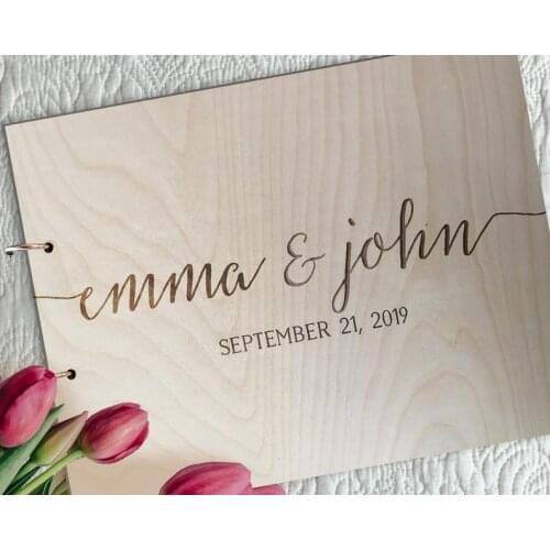 Rustic Wedding Guest Book, Wedding Memory Book, Wood Guest Book, Polaroid Guest Book, Wedding Planner