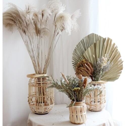 Home Decor Nordic multifunction Vase wedding Candlestick Lanterns Portable Candle Chandelier Outdoor Elegant Simple Candelabros