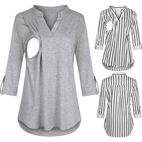 Dunayskiy Womens Striped T-shirts