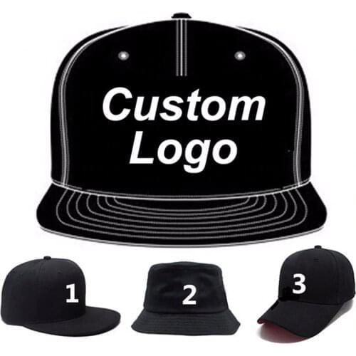Low MOQ custom logo cap embroidery trucker golf tennis hiphop hat full close fitted custom snap closer baseball cap custom hat