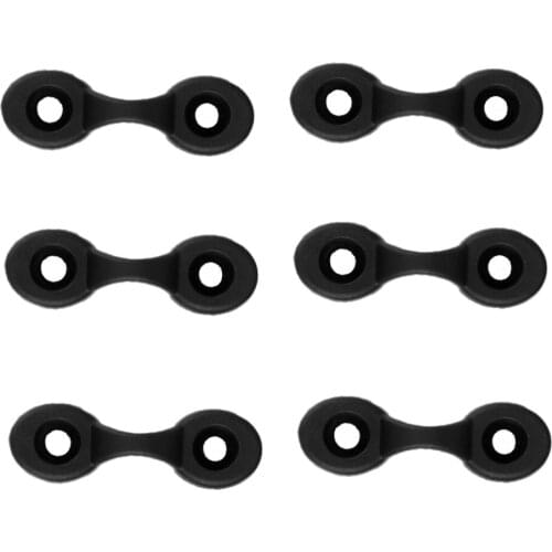 6 Pieces Nylon Kayak Pad Eye Deck Loop Fishing Rigging Accessories Lightweight & Durable