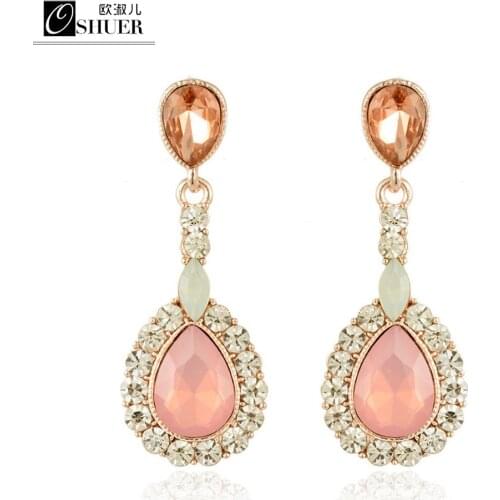 Women's Gold Earrings OSHUER China