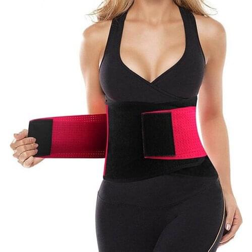 Back Waist Support Trainer Belt for Women And Men Sports Slimming Body Shaper Belly Belt Neoprene Lumbar Waist Support Corset