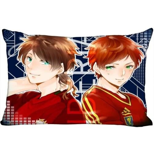 Anime Hetalia Pillowcase 45x35cm(One Side)Rectangle Zipper Pillow Case Bright Print Throw Wedding Decorative Pillowcase Cover