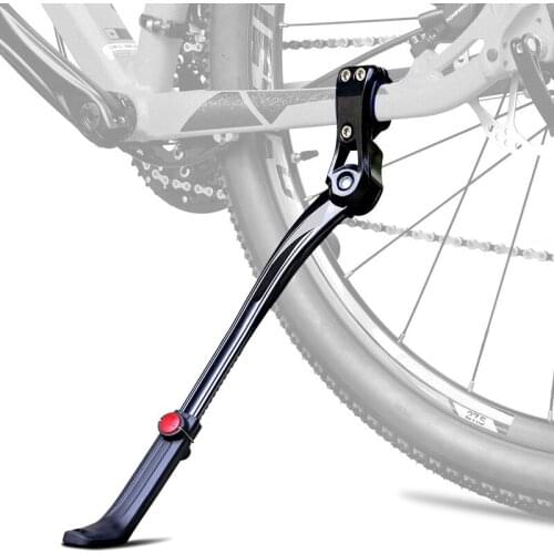 Bike Parking Rack Adjustable Bicycles Aluminum Alloy Kickstand Leg Rack Mount Side Support Bicycle Cycling Parts Accessories