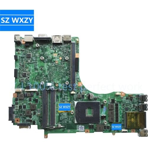 SZWXZY High Quality Original For MSI GT60 Laptop Motherboard MS-16F31 REV:1.0 PGA989 DDR3 HM77 Mainboard
